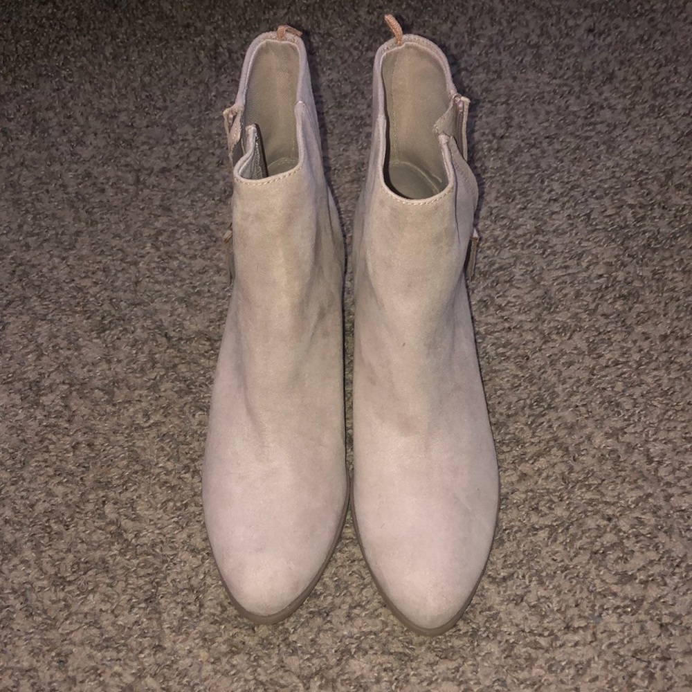 Bone Ankle Booties